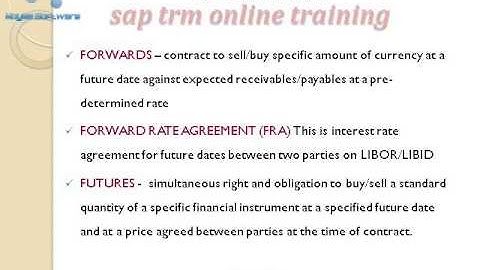 sap trm online training