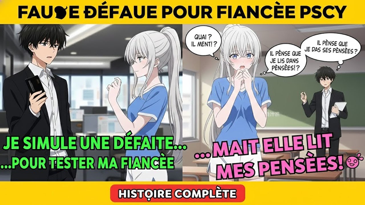 Je simule une défaite pour tester ma fiancée, mais elle lit dans mes pensées !