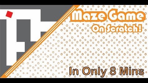 Tutorial | Maze Game On Scratch! (8 MINS)