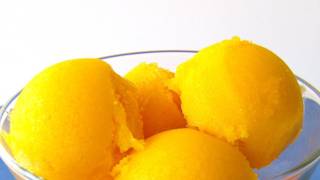 Mango Sorbet Recipe  by Laura Vitale  Laura in the Kitchen Episode 161