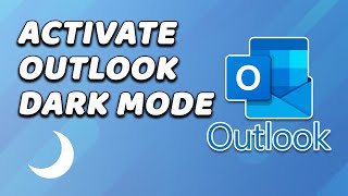 how to make outlook dark mode (easy!)