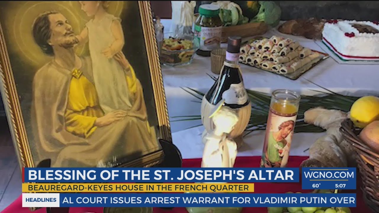 All invited to French Quarters to celebrate feast of Saint Joseph this weekend