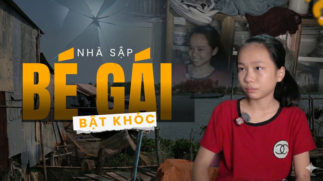 Chiến dịch dựng mái nhà cho bé Trâm 11 tuổi thất bại, em bật khóc tại chỗ khi không có nơi ở mơ ước - youtube