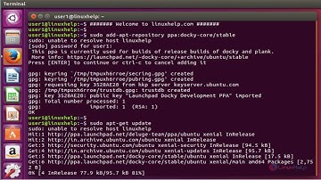 How to install Docky in Ubuntu