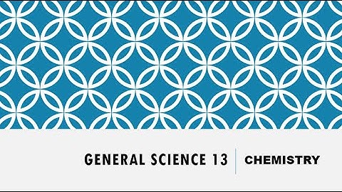 UPSC EPFO 2020: GENERAL SCIENCE- LECTURE 13 (CHEMISTRY) BY HARMANINDER SIR