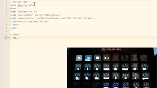 Stream Deck In Developer And Software Engineer Hands