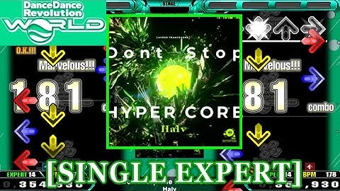 【DDR WORLD】 Don’t Stop The HYPERCORE / Halv [SINGLE EXPERT] 譜面確認+Clap