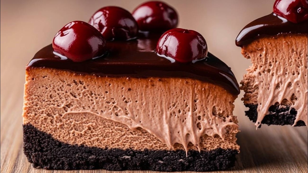 Schokoladenliebhaber, dieser Käsekuchen wird euch umhauen! 🍫