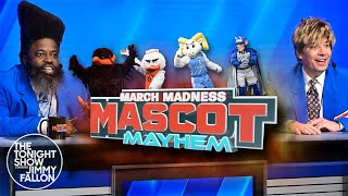 March Madness Mascot Mayhem | The Tonight Show Starring Jimmy Fallon