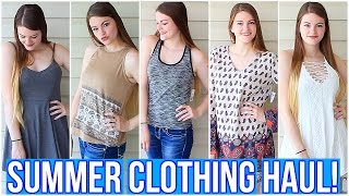 Summer Try On Clothing Haul! Pac Sun, Forever 21, Charlotte Russe