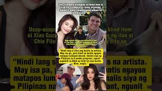 Chie Filomeno iniuugnay sa blind item ni Xian Gaza tungkol sa isang artistang nabuntis #shorts