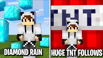 Minecraft But If You SNEAK Random Things Happen...