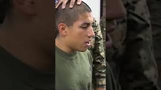 Recruit caught wearing his sweatpants backward 😂 #usmc #usmcveteran #marinecorps ￼