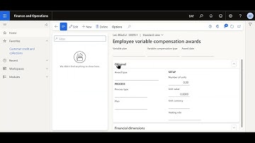 Dynamics 365 Finance Operation | Assign Variable Pay