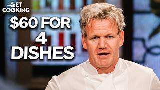 $60 Budget Forces Creative Cooking | Hell's Kitchen USA