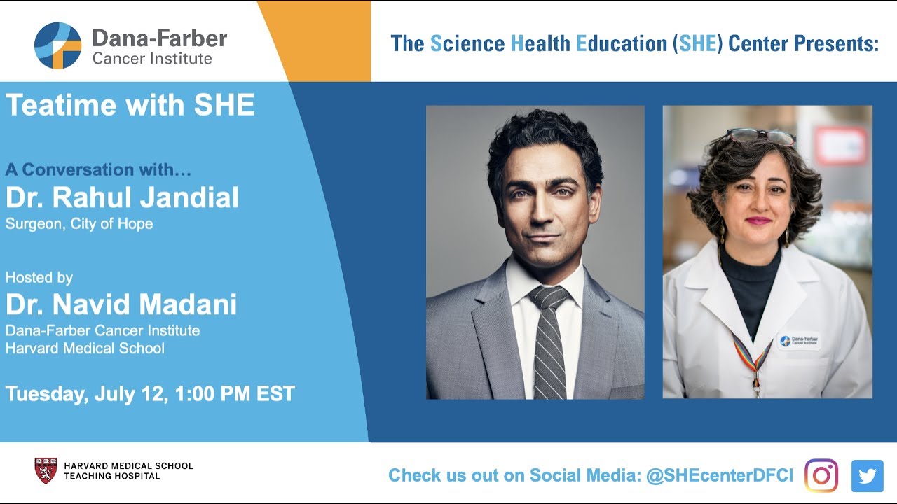 Teatime with SHE A Conversation with Rahul Jandial YouTube