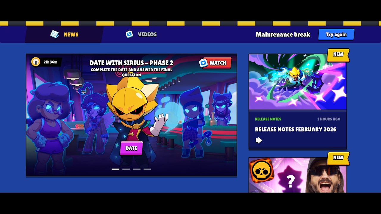 Maintenance Break | Brawl Stars LIVE 