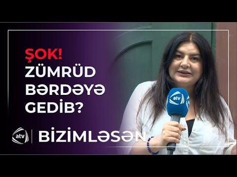 Qadının kameraya düşdüyü əraziyə getdilər - Zümrüd Bərdədədir? / Bizimləsən