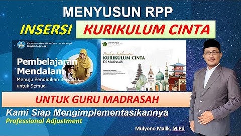 MENYUSUN RPP INSERSI KURIKULUM BERBASIS CINTA -  DEEP LEARNING DENGAN AI