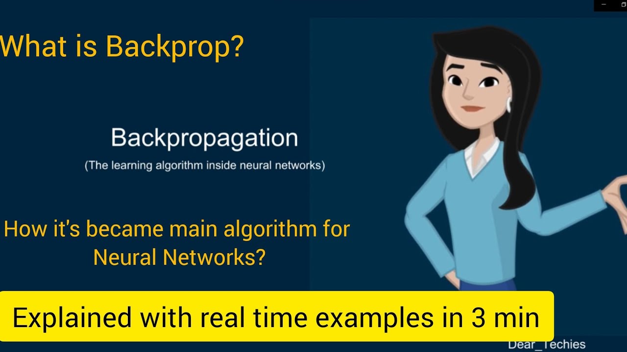 Day 10.Backpropagation. Neural Networks.Explained with real time ...