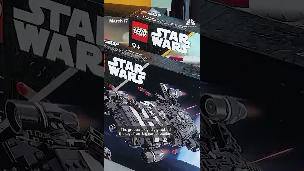 Crime rings accused of stealing and selling Lego sets