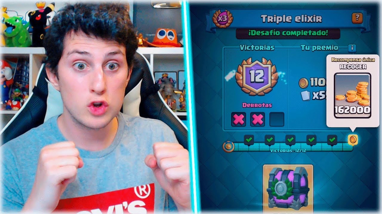 juegos panamericanos 2019 en vivo GANO EL DESAFIO DE TRIPLE DE ELIXIR Y CONSIGO LOS 279K DE ORO en Clash Royale - WithZack