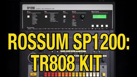 Sample Packs for Emu & Rossum SP1200 Samplers