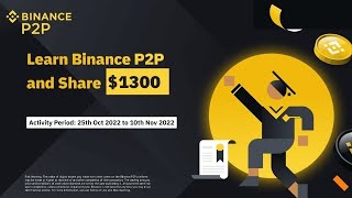 Learn About Binance P2P & Share 1,300 BUSD in Prizes