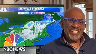 'Say It Ain't Snow!' Roker Forecasts Wintery Weather In May | NBC News NOW