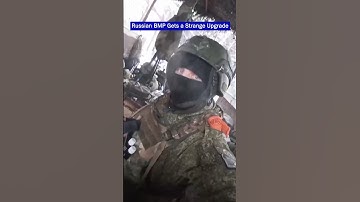 Roofless BMP! Russian Soldiers Modify Their Vehicle for Faster Exit