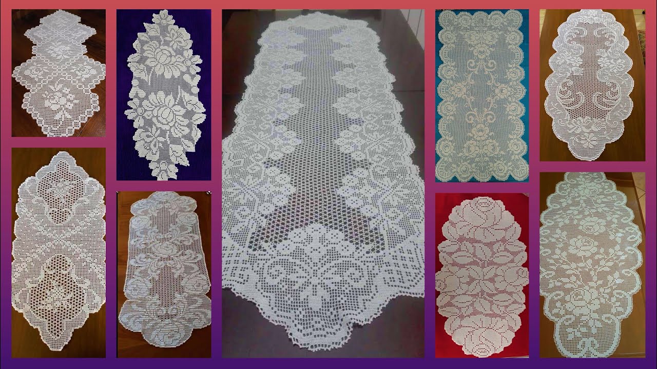 TAM 50 TANE EN ÇOK SEVİLEN DANTEL RUNNER MODELİ 🥳 ÇEYİZLİK MASA ÖRTÜSÜ MODELLERİ