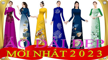 Các mẫu áo dài đẹp này chị em mặc vô là trẻ trung và duyên dáng tức thì💖Vải Áo Dài S