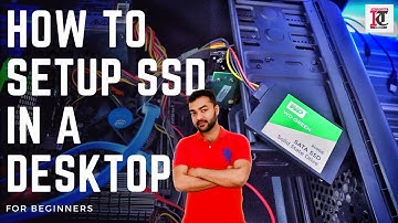 How to Setup a SATA SSD in a Desktop | How to Install SSD in a PC | SSD Setup Step By Step Process.