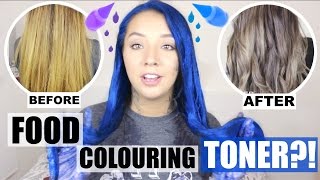Can food colouring actually tone your hair? toning my hair with tissue
paper! https://www./watch?v=psunpvlthas please like and subscribe for
regul...