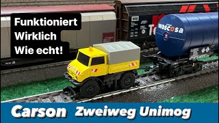 H0 Modellbahn Unimog von Carson RC