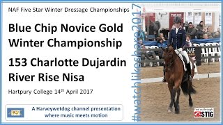 Charlotte Dujardin & River Rise Nisa: NAF FIVE STAR WINTER DRESSAGE CHAMPIONSHIPS 2017