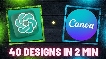 40 Social Media Posts In 2 Minutes Using ChatGPT And CanvaAI