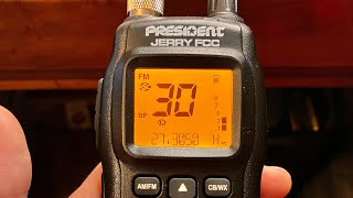 President Jerry FCC Quick Overview & Purpose.  #cbradio #walkietalkie #4x4offroad #roadtrip #home