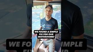EASY FIX FOR OUR MOTORHOME! #shorts #motorhome #rvlife