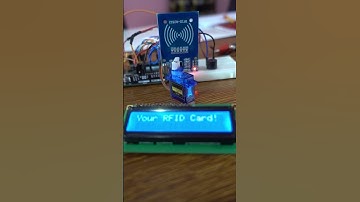 Controlling a servo motor with Arduino using the MFRC522 RFID reader!  #arduino #mfrc522rfidreader