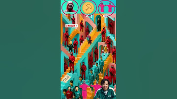 Spot the Odd One Out — Squid Game Edition#김프로 #유백합