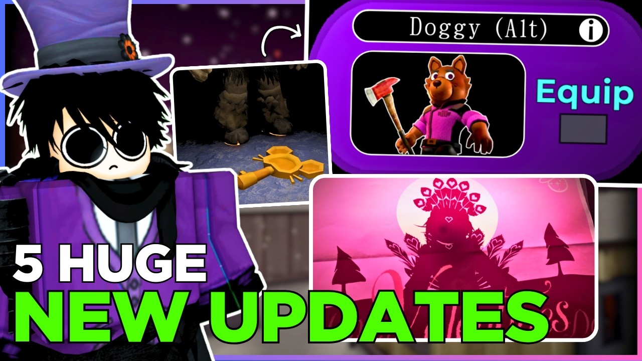 Скоро выйдет новая глава про собаку в Piggy... + Новые летние/хэллоуинские обновления + Скоро вер...
