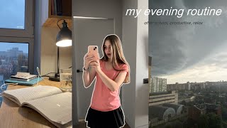 мой вечер после школы | my evening routine