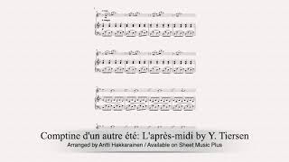 Music by yann tiersen // arranged antti hakkarainen -
www.andyspianobook.com available on sheet plus
http://www.sheetmusicplus.com/title/21326168