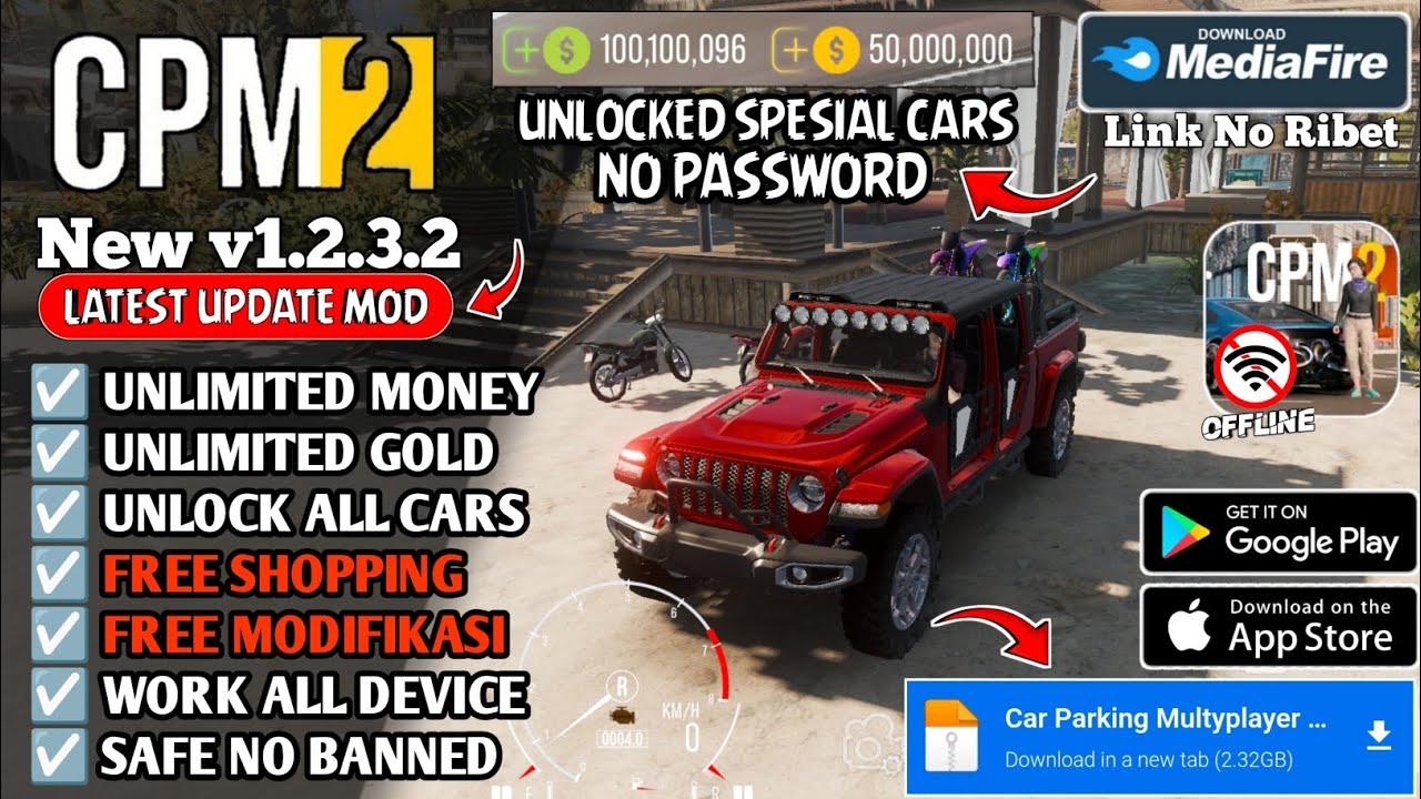 Car Parking Multyplayer 2 Mod Apk v1.2.3.2 - Cpm 2 Mod Apk Terbaru 2026