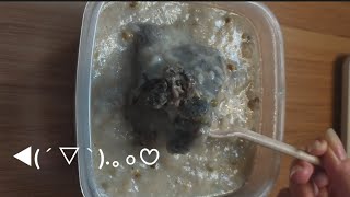 4K Video Asmr Mouth, Sounds Eating Porridge