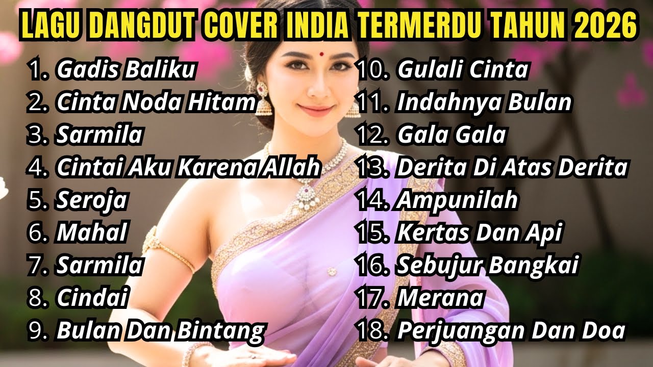 Lagu Dangdut Cover India Termerdu Tahun 2026 -  Cover India By Alunan Nada Cover AI