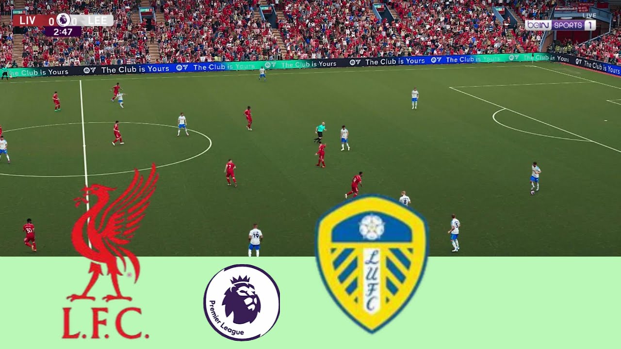 Ливерпуль против Лидса 🔴 Прямая трансляция | Премьер-лига 2025 | PES 2021