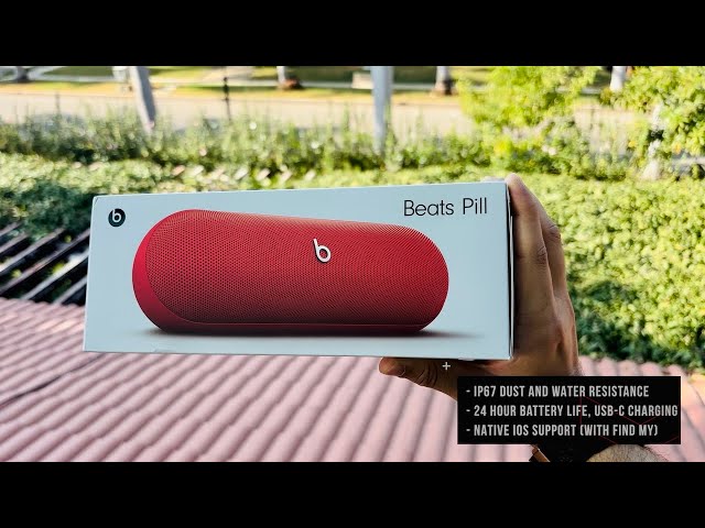 beats pill （開封ずみだけ） Unbox the Beats Pill mini bluetooth