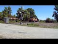 ITHACA CENTRAL RR ITHR101 SOUTHBOUND TRAIN IN SPENCER NY ON WEDNESDAY AFTERNOON HEADING TO SAYREYARD